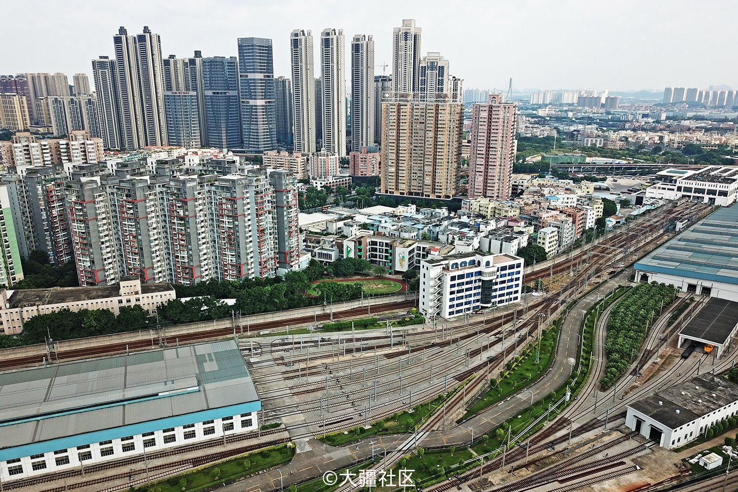 台风袭击前飞一把,广州西塱