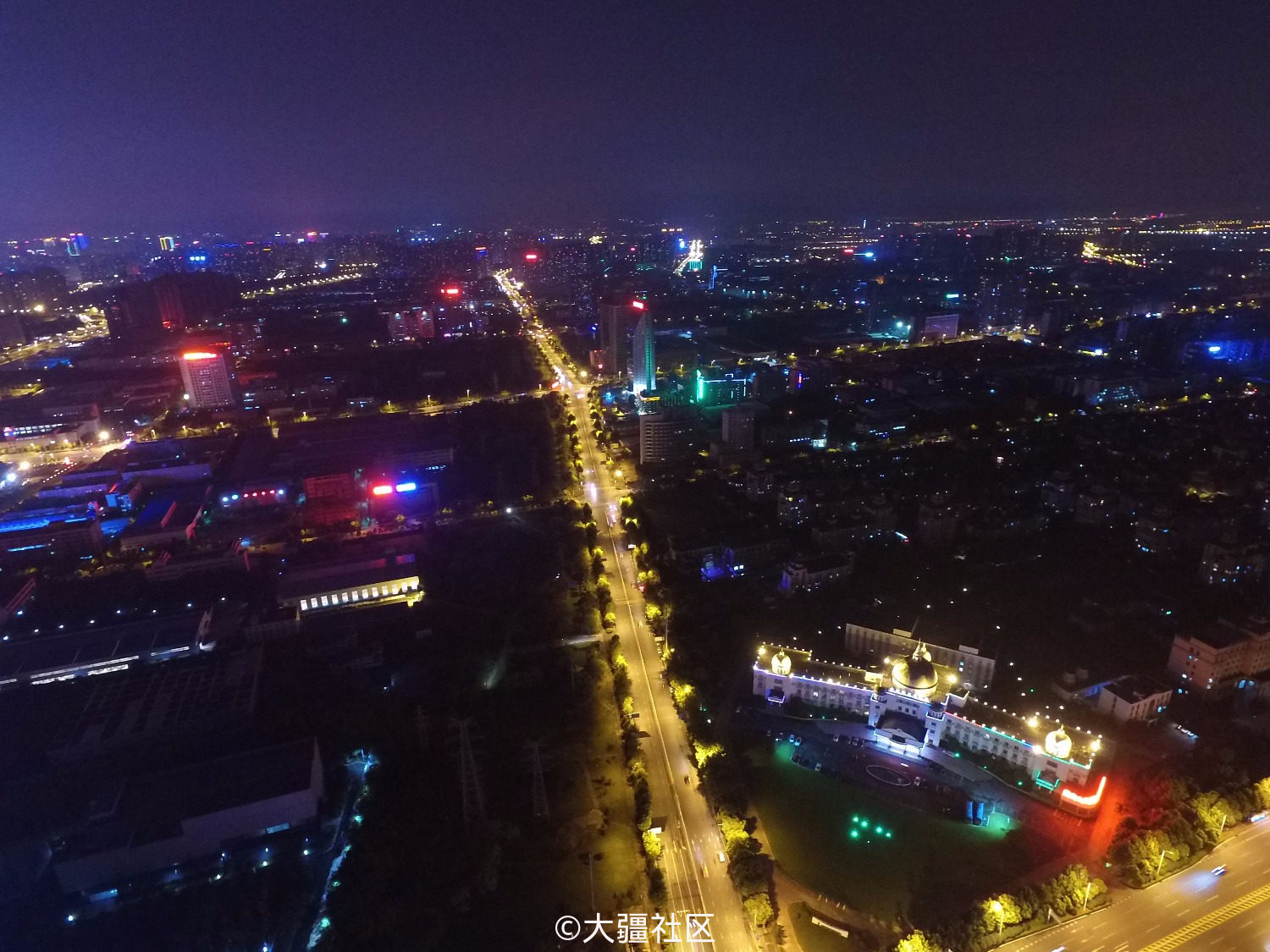 合肥黃山路夜景隨拍